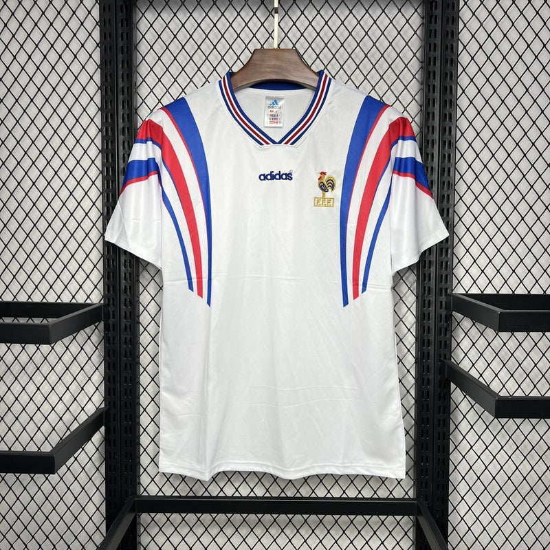 CAMISOLA RETRO DA FRANÇA 12/13 BRANCO