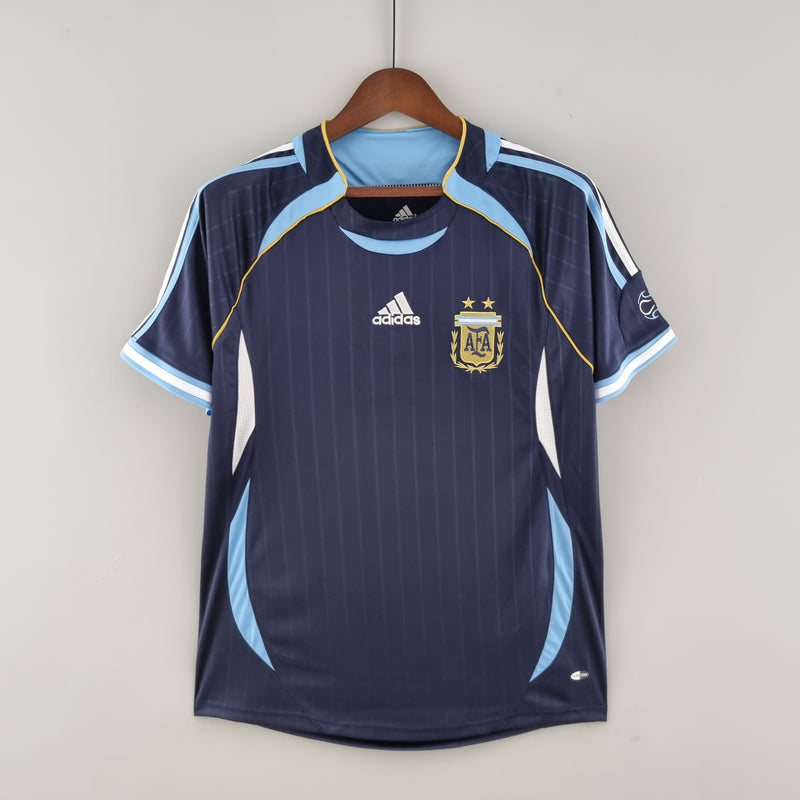 CAMISOLA RETRO DA ARGENTINA 05/06 AZUL