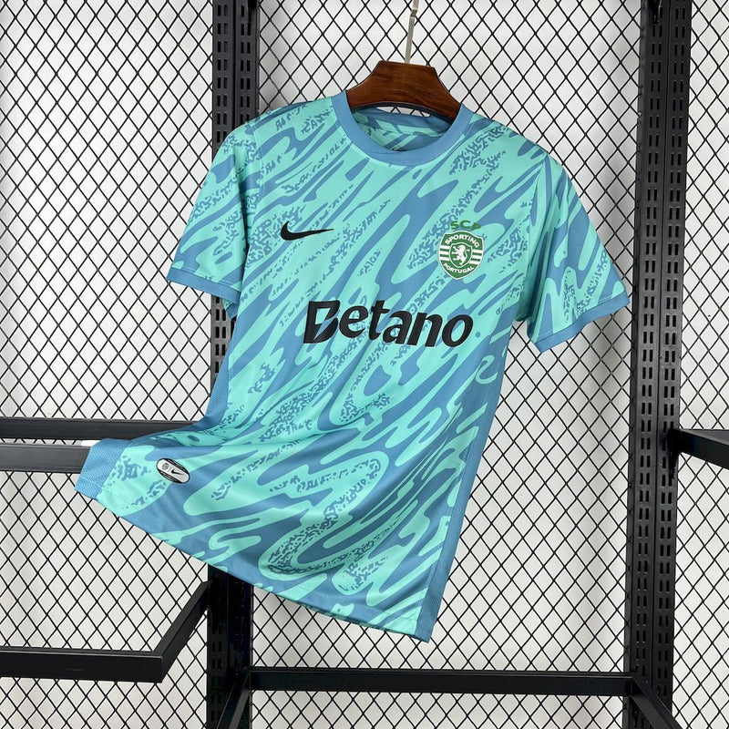 CAMISOLA DO SPORTING 25/26 AZUL GOLEIRO