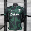 CAMISOLA VERSÃO PLAYER DO SPORTING 25/26 VERDE E PRETO