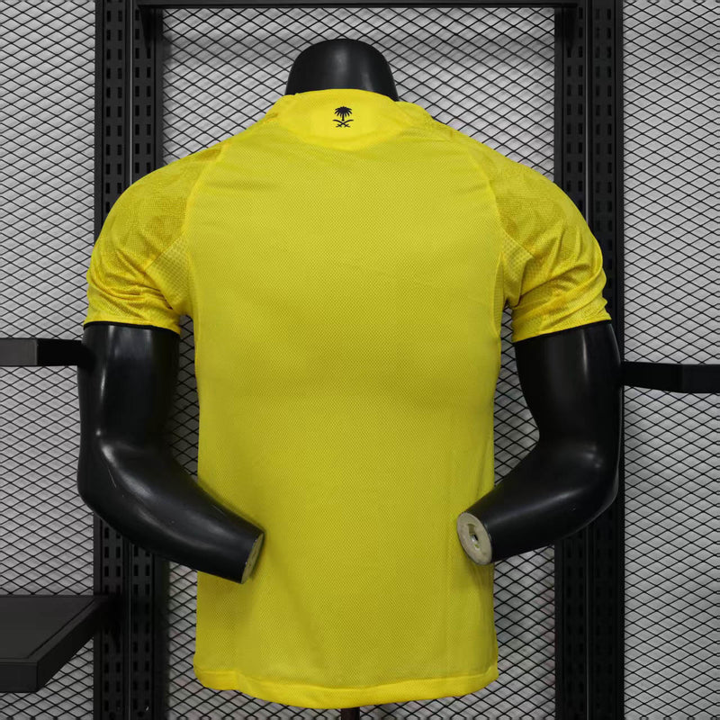 CAMISOLA VERSÃO PLAYER DO AL NASSR 25/26 AMARELO