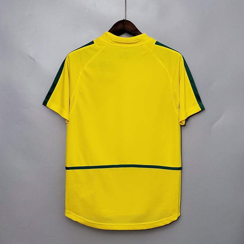 CAMISOLA RETRO DO BRASIL 01/02 AMARELO
