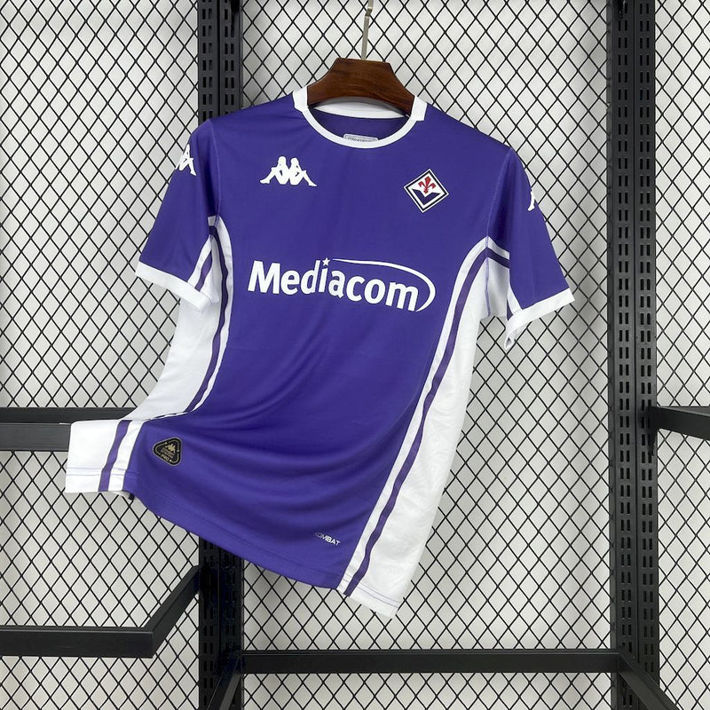 CAMISOLA DO FIORENTINA 25/26 ROXO E BRANCO