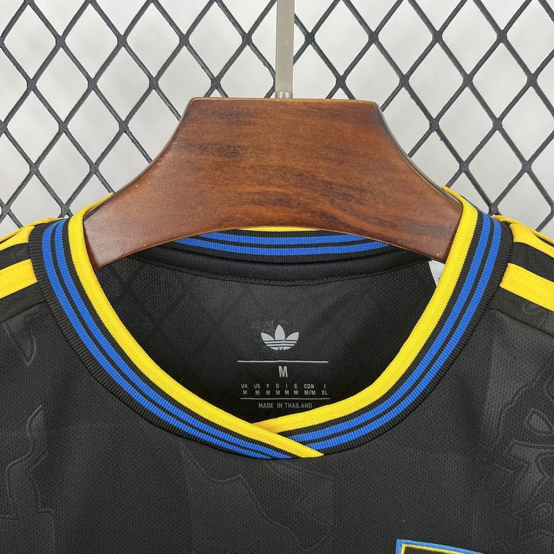 CAMISOLA FEMININA DO MANCHESTER UNITED 25/26 PRETO