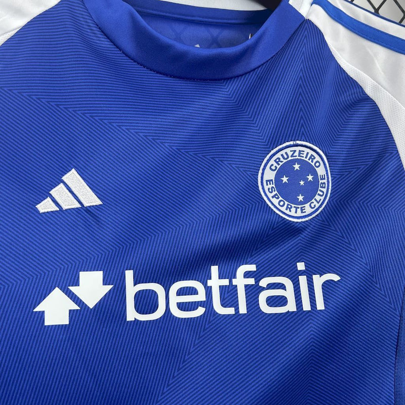 KIT INFANTIL DO CRUZEIRO 25/26 AZUL E BRANCO