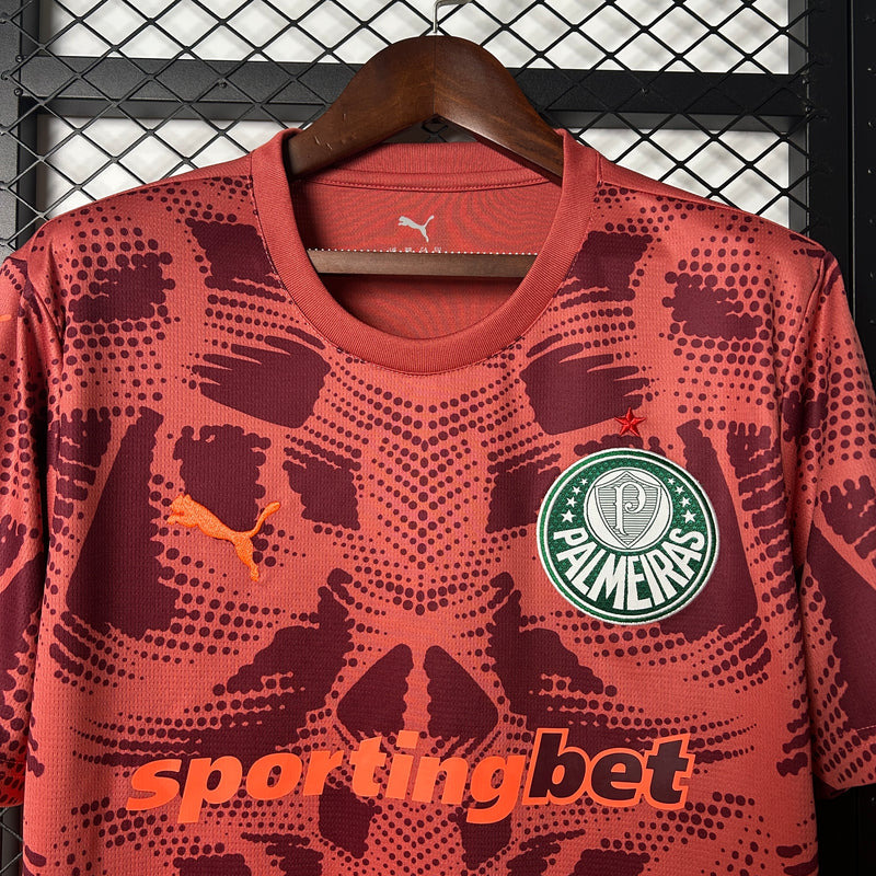 CAMISOLA DO PALMEIRAS 25/26 VERMELHO GOLEIRO