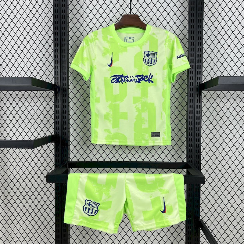 KIT INFANTIL DO BARCELONA 25/26 VERDE