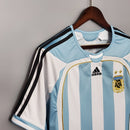 CAMISOLA RETRO DA ARGENTINA 05/06 AZUL E BRANCO