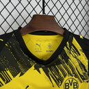 KIT INFANTIL DO BORUSSIA DORTMUND 23/24 AMARELO E PRETO