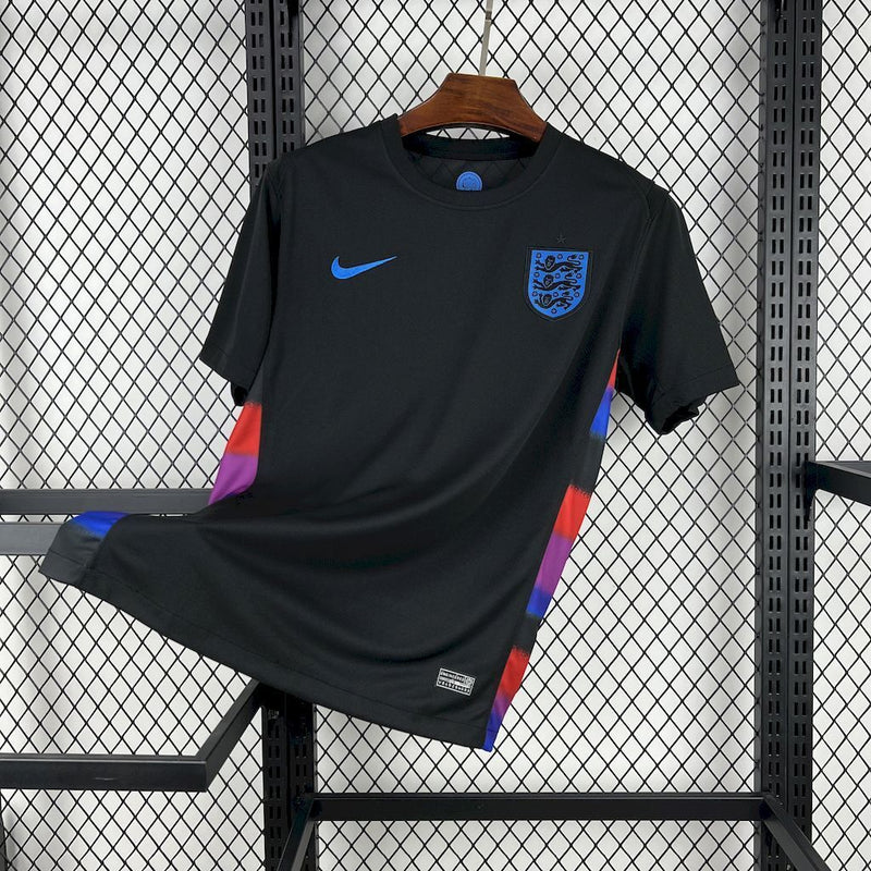 CAMISOLA DA SELEÇÃO DA INGLATERRA 25/26 PRETO