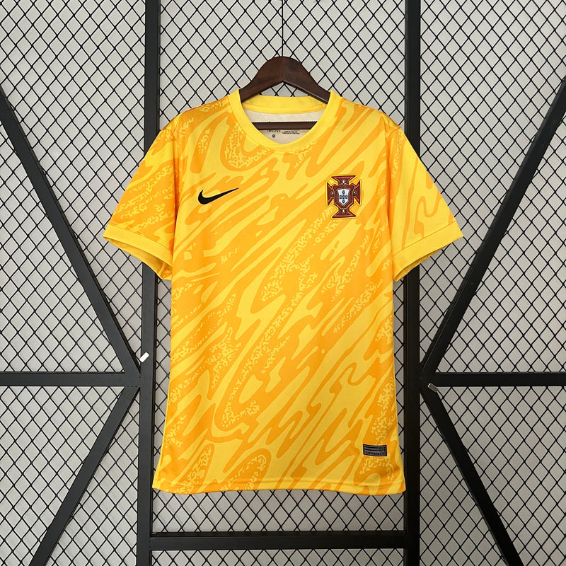 CAMISOLA DA SELEÇÃO DE PORTUGAL 25/26 AMARELO GOLEIRO
