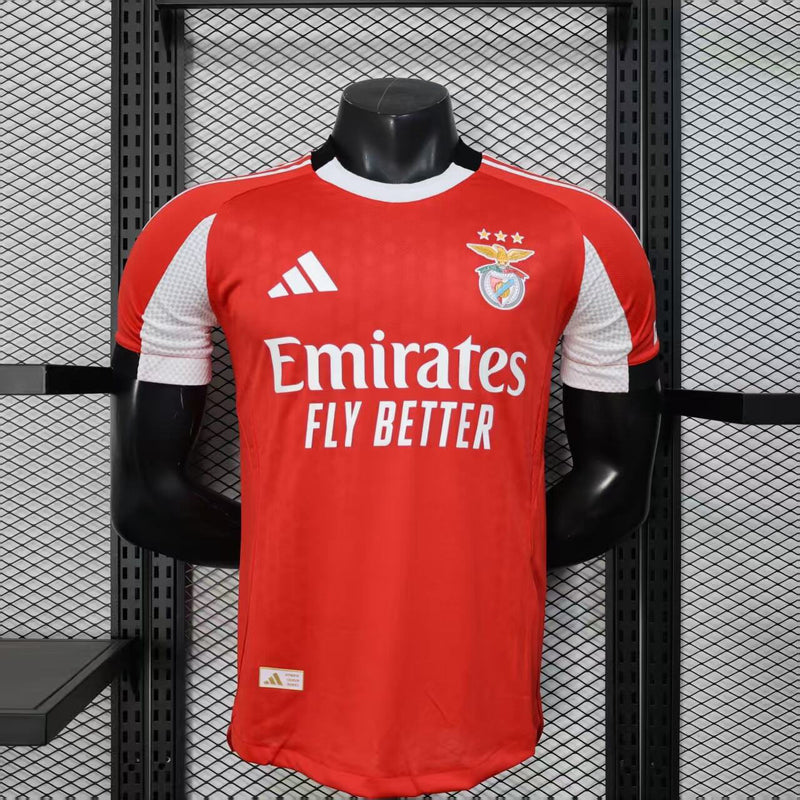 CAMISOLA VERSÃO PLAYER DO BENFICA 25/26 VERMELHO