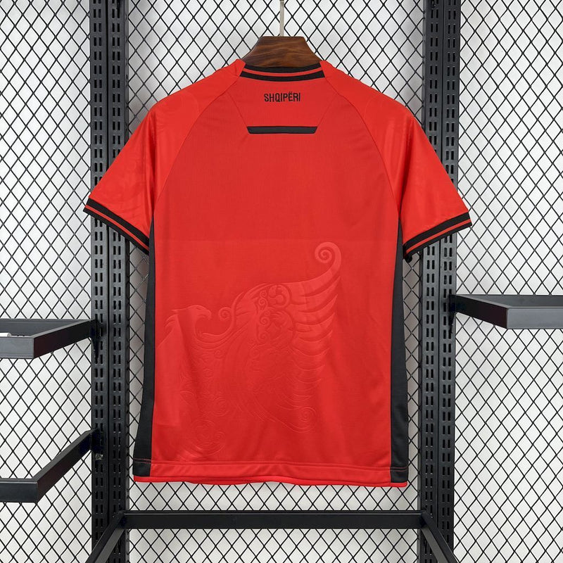 CAMISOLA DA SELEÇÃO DA ALBANIA 25/26 VERMELHO