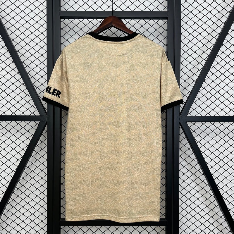 CAMISOLA RETRO DO MANCHESTER UNITED 19/20 BEGE