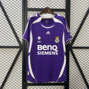 CAMISOLA RETRO DO REAL MADRID 07/08 ROXO