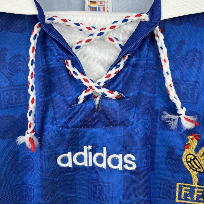 CAMISOLA RETRO DA FRANÇA 12/13 AZUL