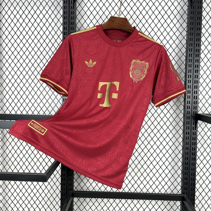 CAMISOLA DO BAYERN MUNICH 25/26 VERMELHO EDIÇÃO ESPECIAL