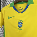 KIT INFANTIL DO BRASIL 25/26 AMARELO E AZUL