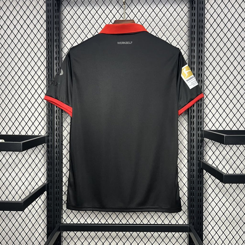 CAMISOLA DO BAYER LEVERKUSEN 25/26 PRETO