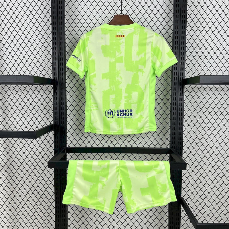 KIT INFANTIL DO BARCELONA 25/26 VERDE