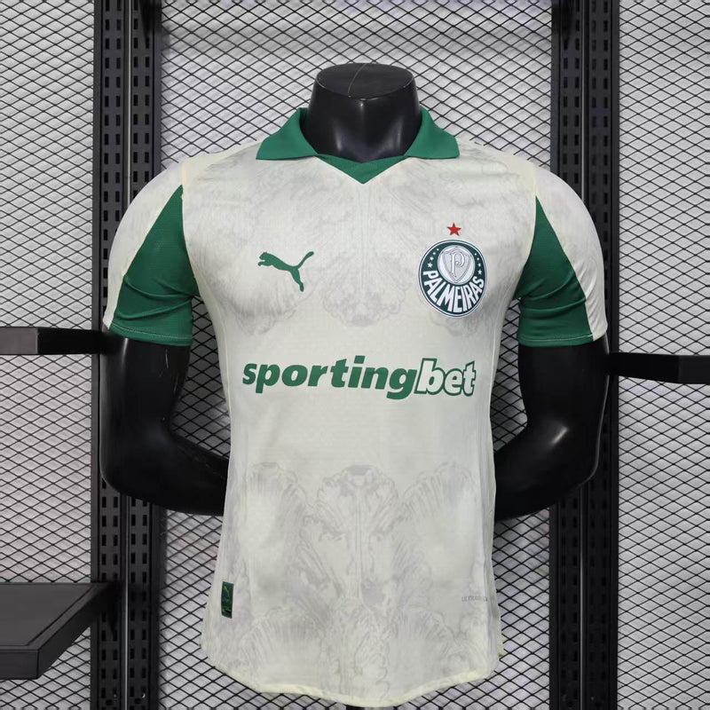 CAMISOLA VERSÃO PLAYER DO PALMEIRAS 25/26 BEGE