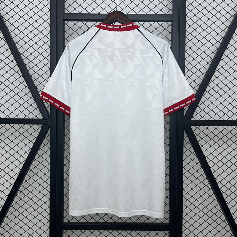 CAMISOLA RETRO DO MANCHESTER UNITED 91/92 BRANCO