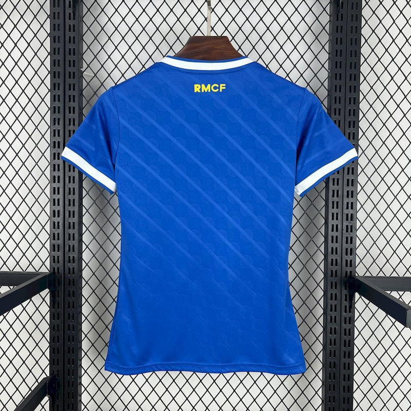 CAMISOLA FEMININA DO REAL MADRID 25/26 AZUL