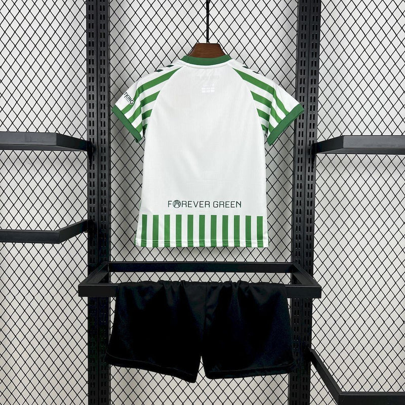 KIT INFANTIL DO REAL BETIS 25/26 BRANCO, VERDE E PRETO