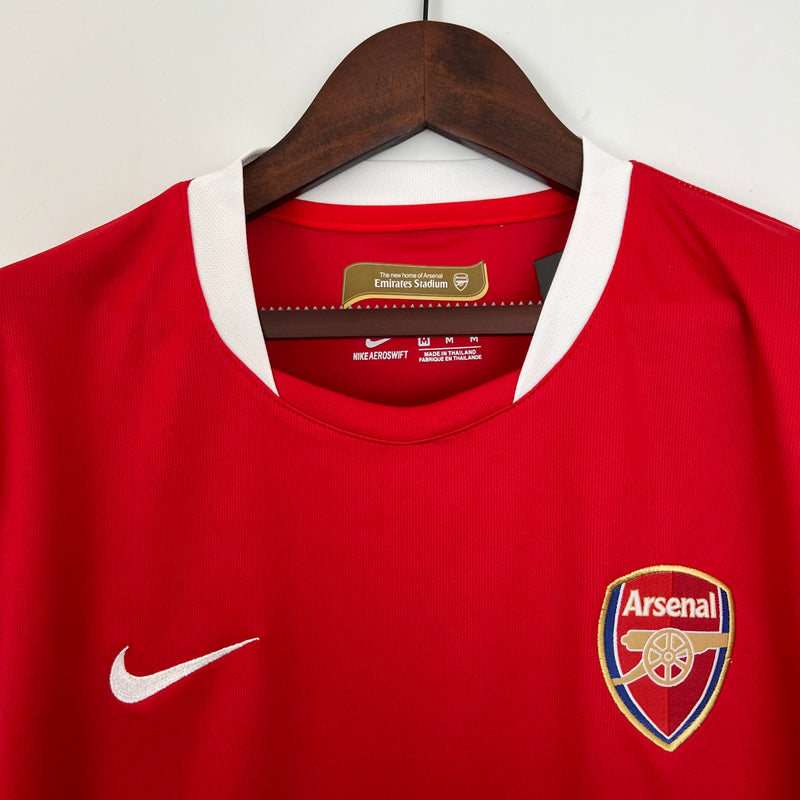 CAMISOLA RETRO DO ARSENAL 06/08 VERMELHO