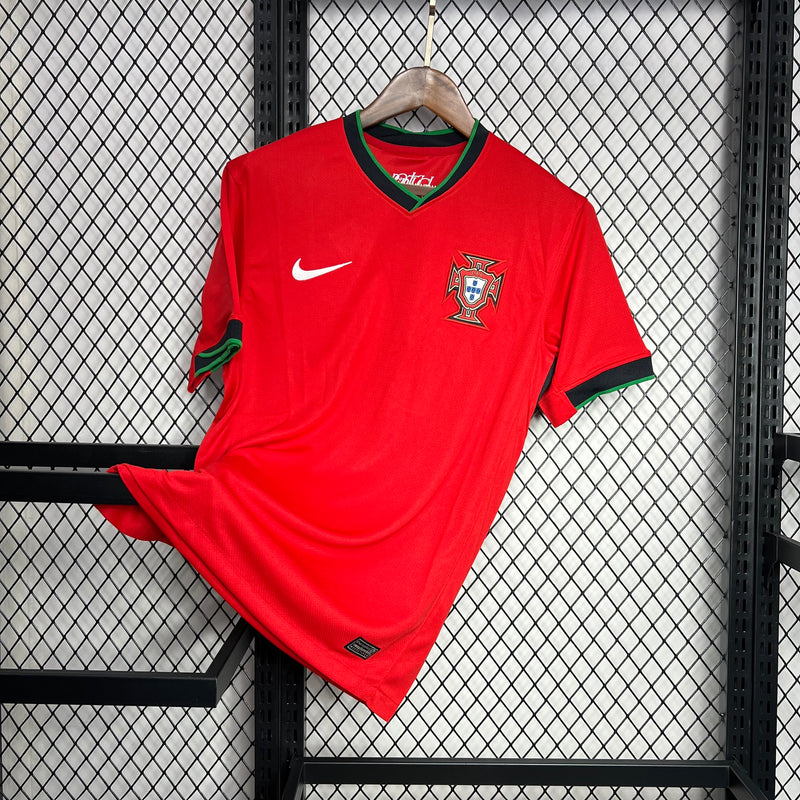 CAMISOLA DA SELEÇÃO DE PORTUGAL 25/26 VERMELHO