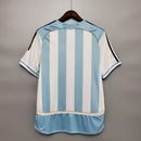 CAMISOLA RETRO DA ARGENTINA 05/06 AZUL E BRANCO
