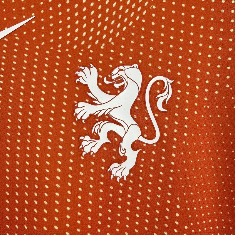 CAMISOLA DA SELEÇÃO DA HOLANDA 25/26 LARANJA