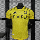 CAMISOLA VERSÃO PLAYER DO AL NASSR 25/26 AMARELO