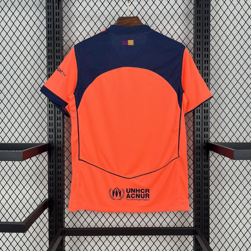 CAMISOLA DO BARCELONA 25/26 LARANJA