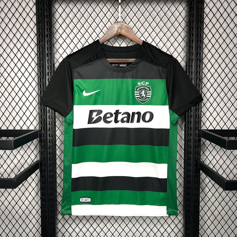 CAMISOLA DO SPORTING 25/26 VERDE E PRETO