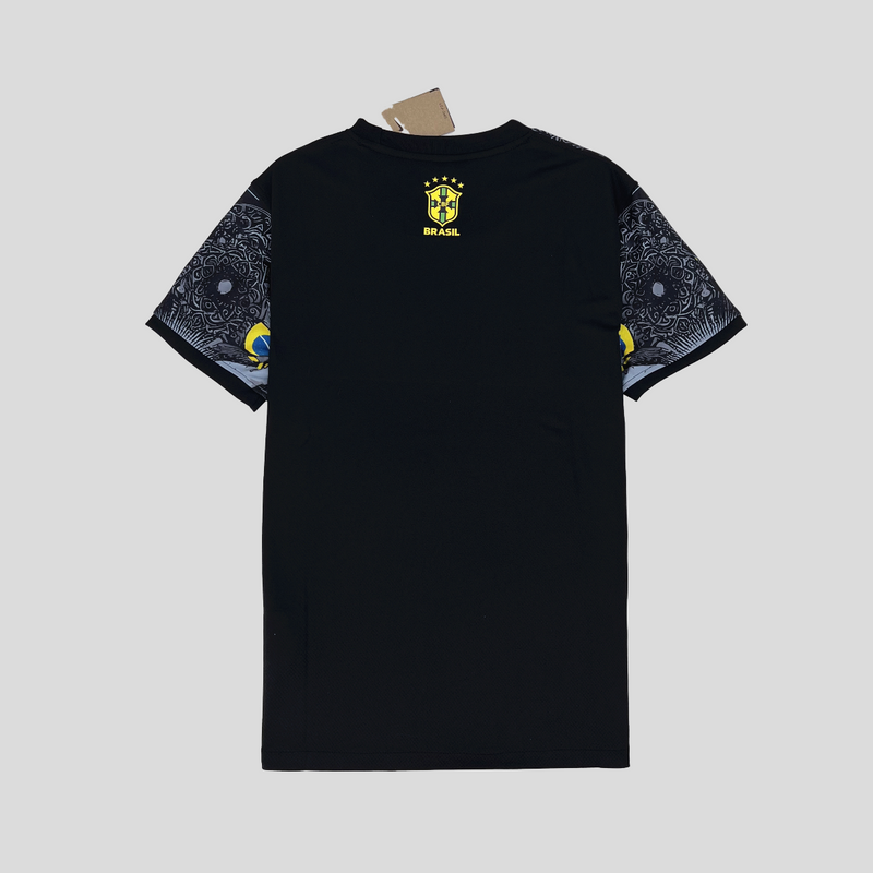 CAMISOLA DA SELEÇÃO DO BRASIL 25/26 PRETO EDIÇÃO ESPECIAL