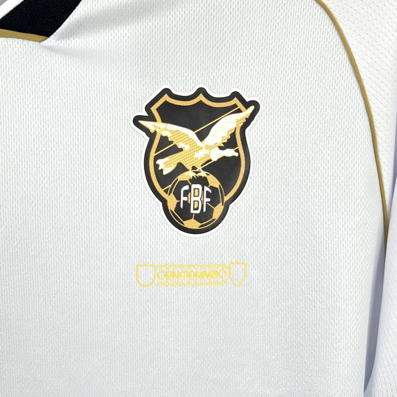 CAMISOLA DA SELEÇÃO DA BOLIVIA 25/26 BRANCO