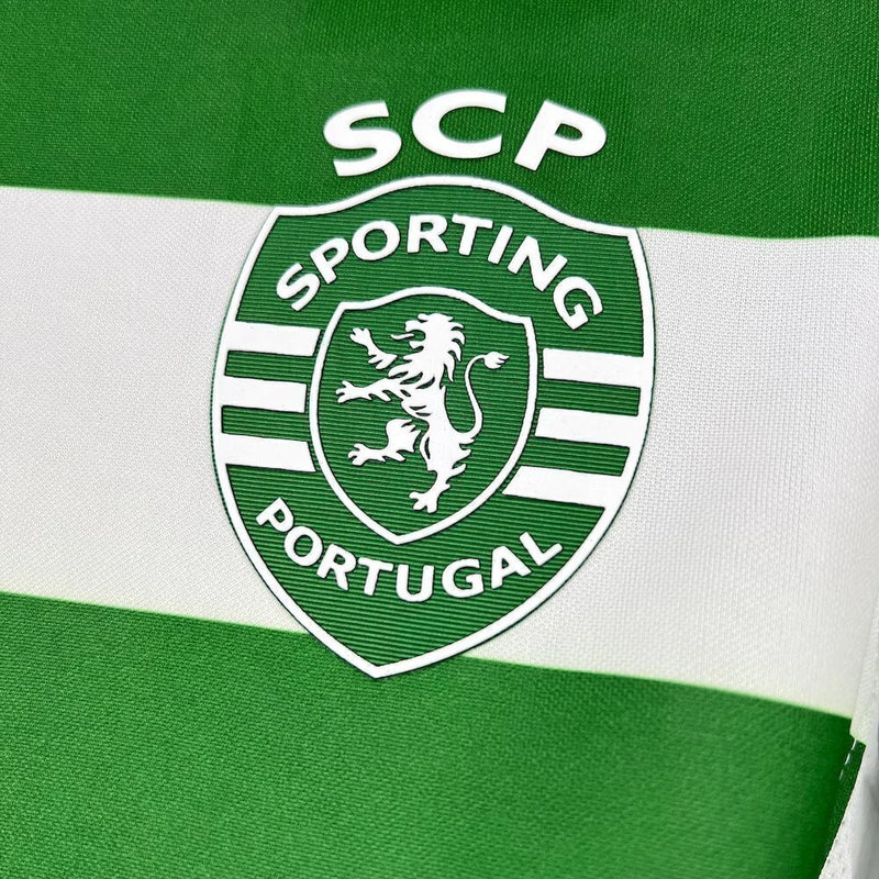 CAMISOLA DO SPORTING 25/26 BRANCO E VERDE