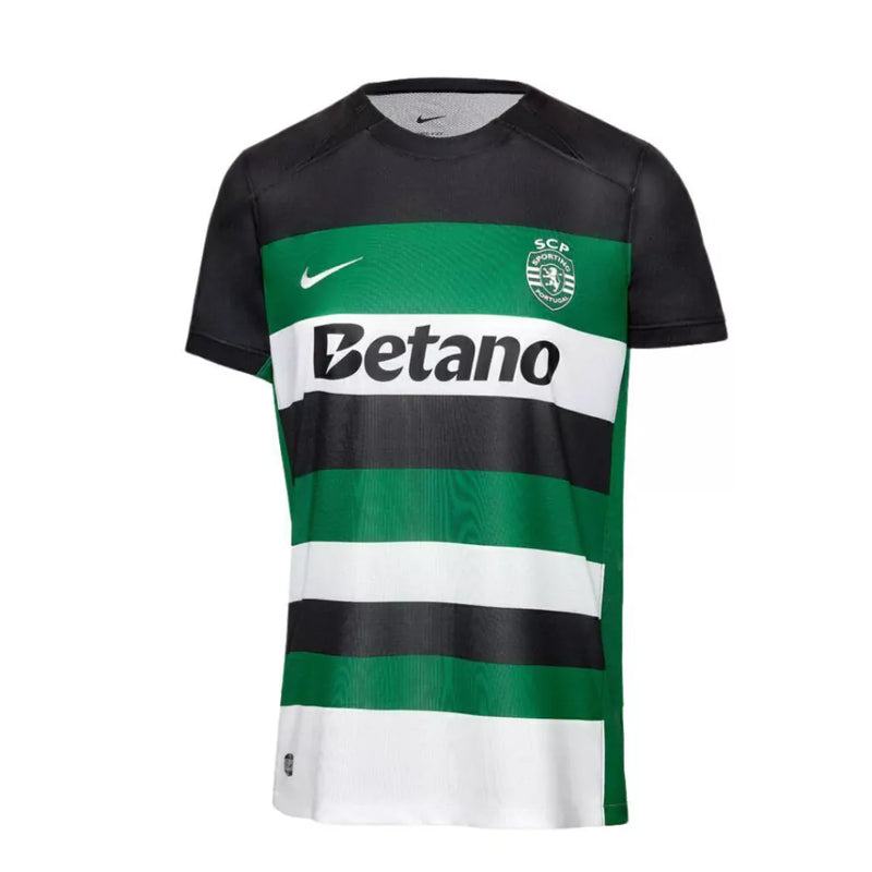 CAMISOLA FEMININA DO SPORTING 25/26 VERDE E PRETO