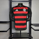 CAMISOLA VERSÃO PLAYER DO FLAMENGO 25/26 VERMELHO E PRETO
