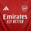 CAMISOLA DO ARSENAL 25/26 VERMELHO E BRANCO