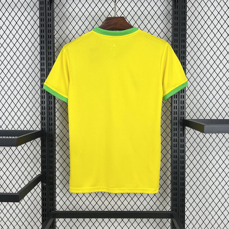 CAMISOLA DA SELEÇÃO DO BRASIL 25/26 AMARELO