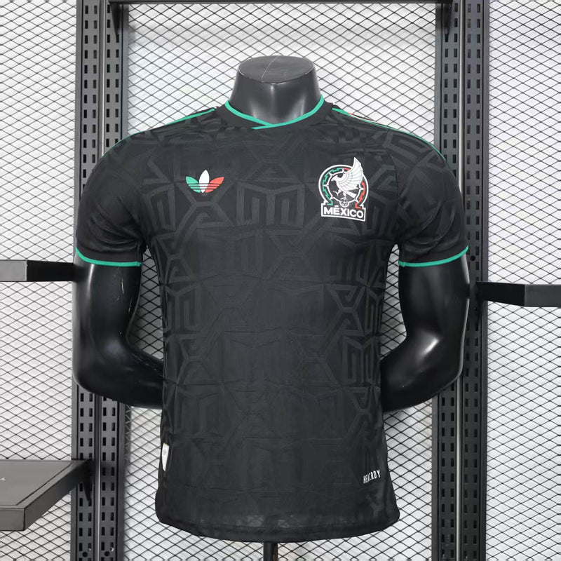CAMISOLA VERSÃO PLAYER DO MEXICO 25/26 PRETO