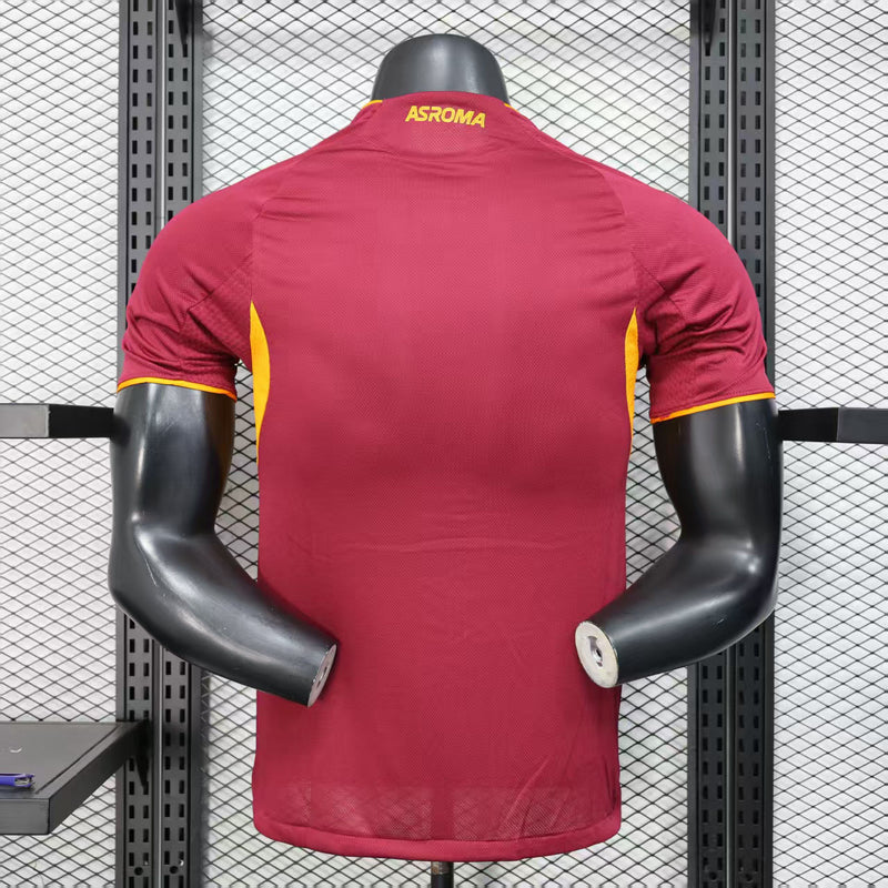 CAMISOLA VERSÃO PLAYER DA ROMA 25/26 VERMELHO