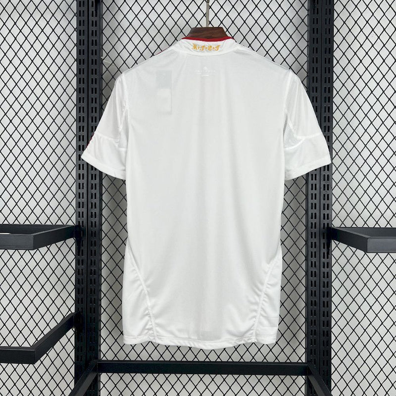 CAMISOLA RETRÕ DA ESPANHA 10/11 BRANCO