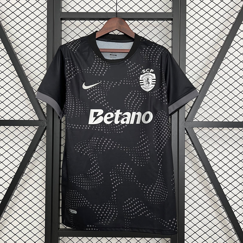 CAMISOLA DO SPORTING 25/26 PRETO EDIÇÃO ESPECIAL