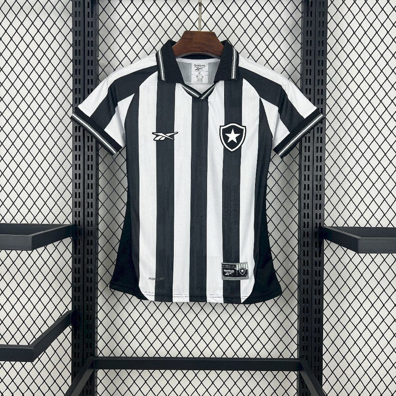 CAMISOLA FEMININA DO BOTAFOGO 25/26 PRETO E BRANCO