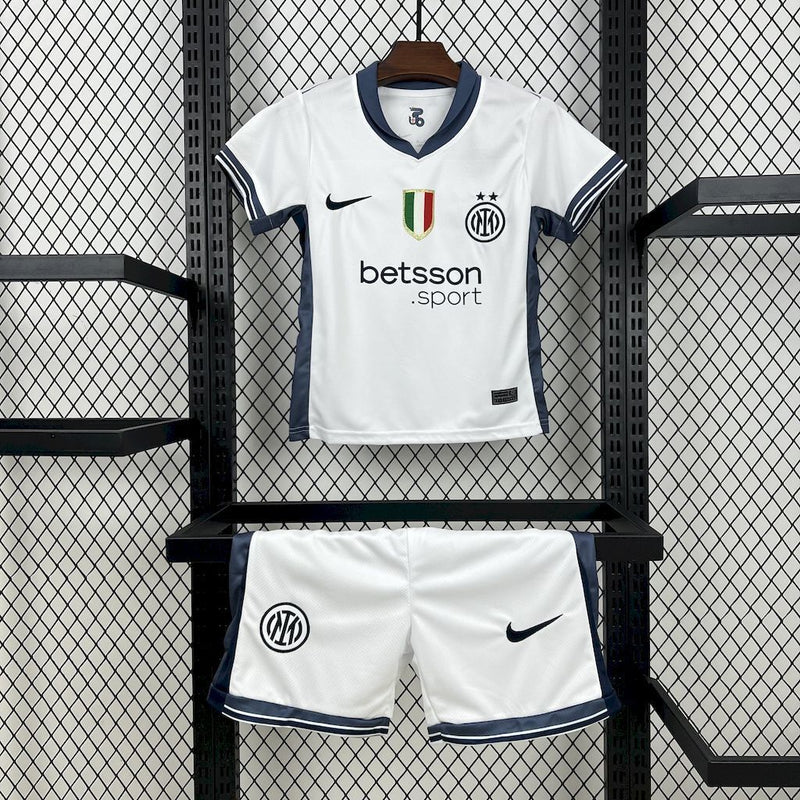 KIT INFANTIL DO INTER DE MILAN 25/26 BRANCO