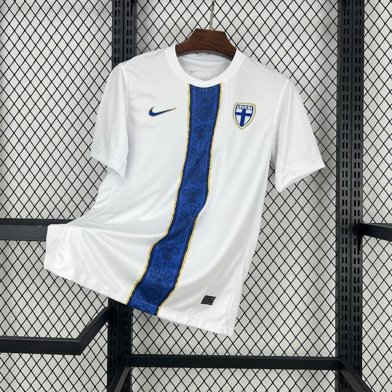 CAMISOLA DA SELEÇÃO DA FINLANDIA 25/26 BRANCO