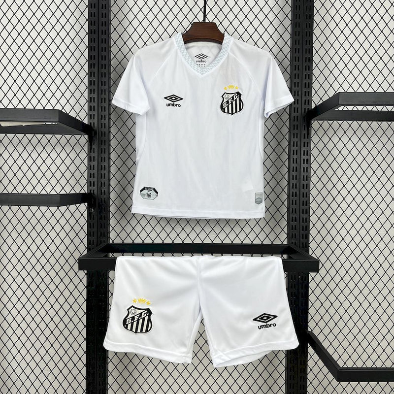 KIT INFANTIL DO SANTOS 25/26 BRANCO
